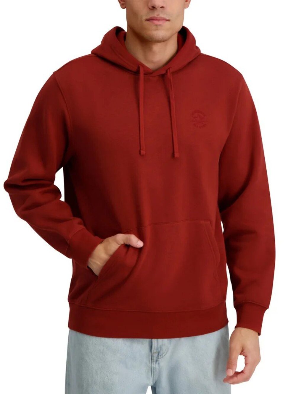 Converse Men's Logo Hoodie, Red